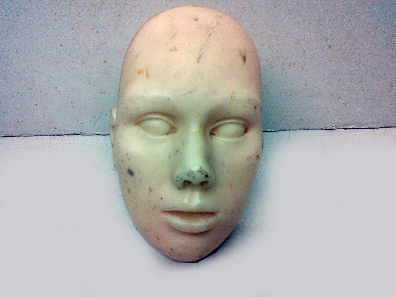 cabeza color blanco 14x19x14 1u